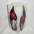 Bordó tulipános lámpa