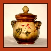 Méz- és cukortartó