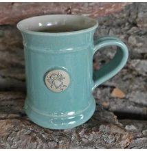 Almazöld tündéres bögre - nagy, emblémás