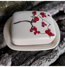 Vajtartó - csipkebogyós  Vajtartó - csipkebogyós