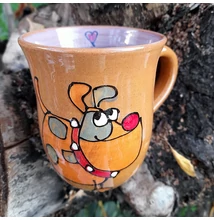 Barna kutyás bögre 3.