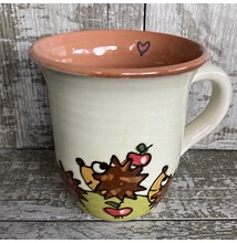 Fehér sünis bögre 2.