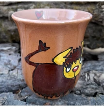 Barna bivalyos bögre