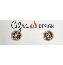 Cifra design -  bedugós fülbevaló 1.