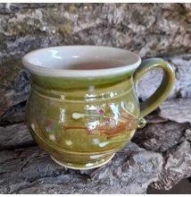 Teás bögre - tavaszi rét mintával  Teás bögre - tavaszi rét mintával