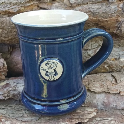 Kék királyfis bögre - nagy, emblémás