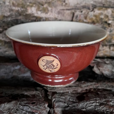 Marsvörös boszorkányos müzlis tál